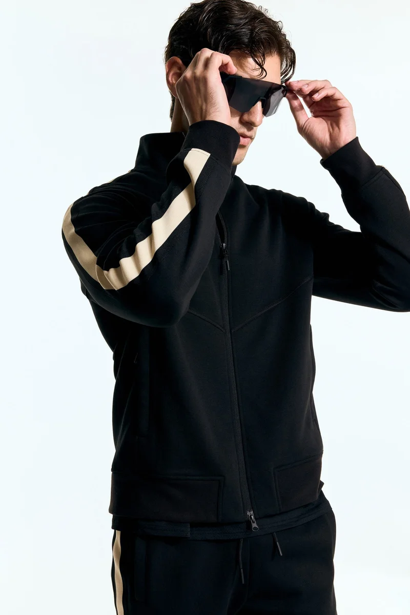 H&M  Regular Fit Track jacket with DryMove™ for Men | Best Price UAE